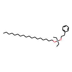 Silane, diethyloctadecyloxy(2-phenylethoxy)-