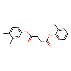 Succinic acid, 2-methylphenyl 3,4-dimethylphenyl ester