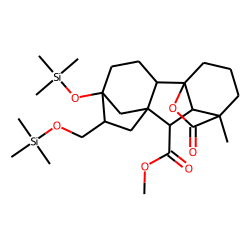 16«alpha», 17-H2-17-OH GA20 methyl ester TMS ether