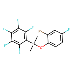 1-Bromo-3-fluoro-6-pentafluorophenyldimethylsilyloxybenzene