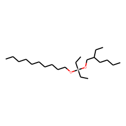 Silane, diethyldecyloxy(2-ethylhexyloxy)-