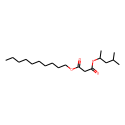 Malonic acid, decyl 4-methylpent-2-yl ester