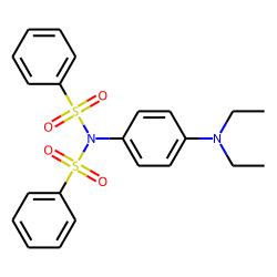 P-phenylenediamine, n,n-diethyl-n',n'-bis(phenylsulfonyl)-