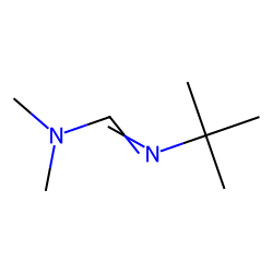 Dimethylaminomethylidene-t-butylamine