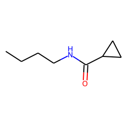 Cyclopropanecarboxamide, N-n-butyl
