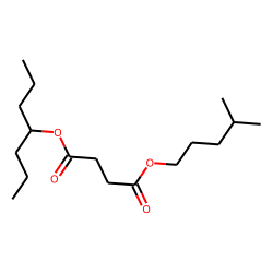 Succinic acid, 4-heptyl isohexyl ester