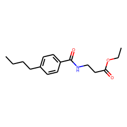 «beta»-Alanine, N-(4-butylbenzoyl)-, ethyl ester