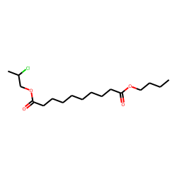 Sebacic acid, butyl 2-chloropropyl ester