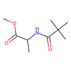 l-Alanine, N-pivaloyl-, methyl ester