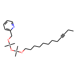 9-Dodecyn-1-ol, dimethyl(dimethyl(pyrid-2-ylmethoxy)silyloxy)silyl ether