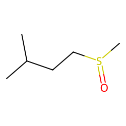 BUTANE, 3-METHYL-1-(METHYLSULFINYL)-