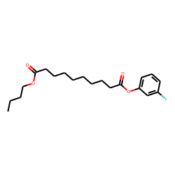 Sebacic acid, butyl 3-fluorophenyl ester