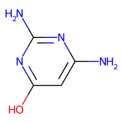 4(1H)-Pyrimidinone, 2,6-diamino-