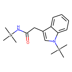 1H-Indole-3-acetamide, N,1-bis(trimethylsilyl)-
