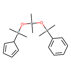 1-Cyclopentadienyl-5-phenyl-1,1,3,3,5,5-hexamethyl trisiloxane