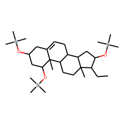 Pregnan-1,3,16-triol, TMS