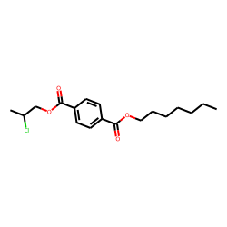 Terephthalic acid, 2-chloropropyl heptyl ester