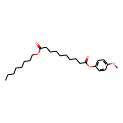 Sebacic acid, 4-methoxyphenyl octyl ester