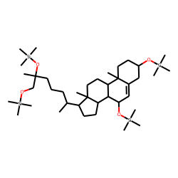5-Cholesten-3-«beta»,7-«alpha»,25,26-tetrol, TMS