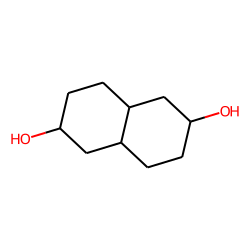 2«alpha»-hydroxy-6«beta»-hydroxy-trans-decalin
