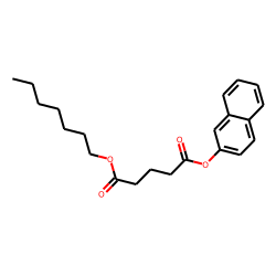 Glutaric acid, heptyl 2-naphthyl ester