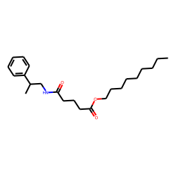 Glutaric acid, monoamide, N-(2-phenylpropyl)-, nonyl ester