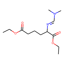 DL-2-Aminoadipic acid, N-dimethylaminomethylene-, diethyl ester