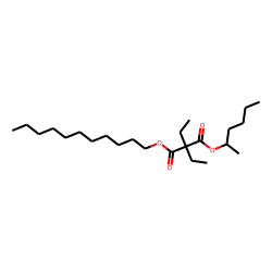 Diethylmalonic acid, 2-hexyl undecyl ester