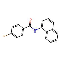 Benzamide, N-(1-naphthyl)-4-bromo-