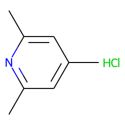 Pyridine, 2,4,6-trimethyl-, hydrochloride