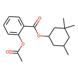 3,3,5-Trimethylcyclohexyl 2-acetoxybenzoate