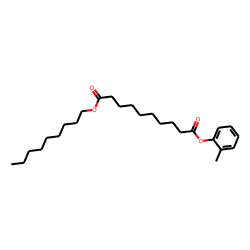 Sebacic acid, 2-methylphenyl nonyl ester