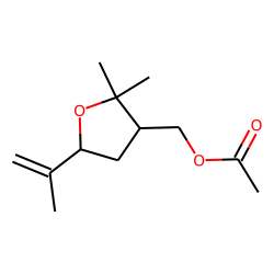 cis-5-Isopropenyl-2,2-dimethyltetrahydro-furan-3-yl-methyl acetate