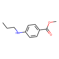 Benzoic acid, 4-(propylamino)-, methyl ester