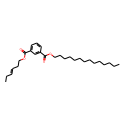 Isophthalic acid, cis-hex-3-enyl tetradecyl ester