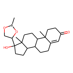 17«alpha»,20«beta»,21-Trihydroxypregn-4-en-3-one, methylboronate