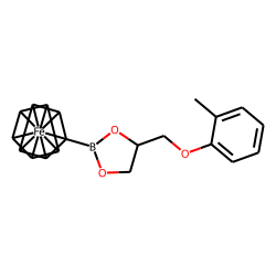 Mephenesin, ferroceneboronate derivative