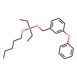 Silane, diethylpentyloxy(3-phenoxybenzyloxy)-