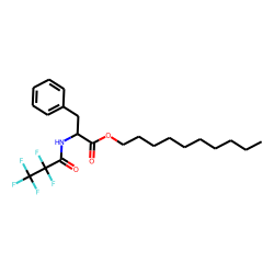 l-Phenylalanine, n-pentafluoropropionyl-, decyl ester