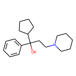 1-Piperidinepropanol, «alpha»-cyclopentyl-«alpha»-phenyl-