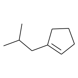 Cyclopentene,1-(2-methylpropyl)-