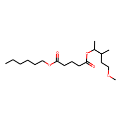 Glutaric acid, hexyl 5-methoxy-3-methylpent-2-yl ester