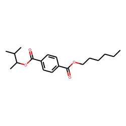 Terephthalic acid, hexyl 3-methylbut-2-yl ester