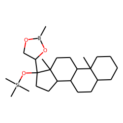 5-«alpha»-Pregnane-17-«alpha»,20-«beta»,21-triol, methylboronate, TMS