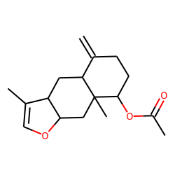 1«beta»-acetoxyfurano-4(15)-eudesmene
