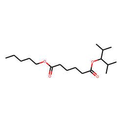 Adipic acid, 2,4-dimethylpent-3-yl pentyl ester