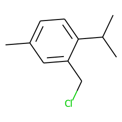 1-Methyl-4-(1-methylethyl)-3-(chloromethyl)benzene