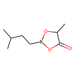 2(?)-Hydroxypropanoic acid, isopentylboronate