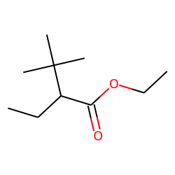 Butanoic acid, 2-ethyl-3,3-dimethyl, ethyl ester