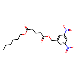 Glutaric acid, 3,5-dinitrobenzyl hexyl ester